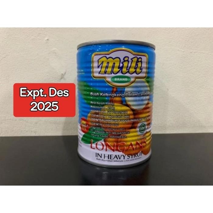 

Gdh Longan Mili kaleng - 565gr Manis