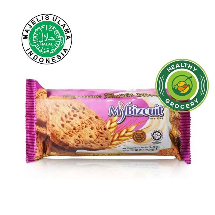 

Ger MyBizcuit Raisin Biscuit 250gr Biskuit Gandum Dengan Kismis