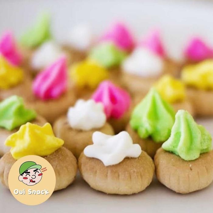 

Ger BISKUIT GEM ROSE / KEMBANG GULA - BISKUIT JADOEL 500GR OUI SNACK