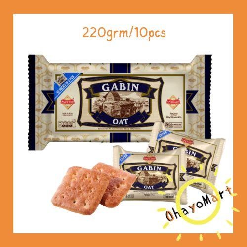 

Ger Gabin Oat sachet / Biskuit Gabin oat Sachet / Biscuits oat 10p 220g