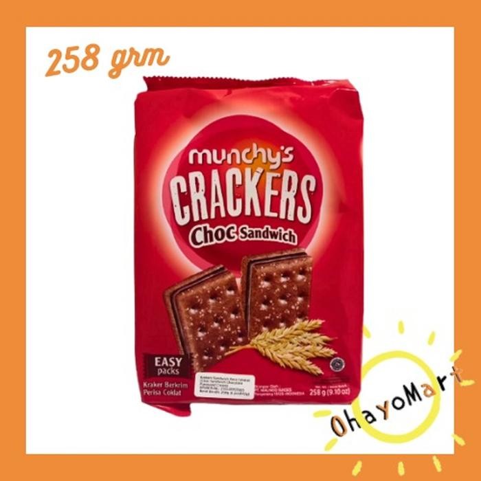 

Ger Munchys Choc Sandwich / Munchy's Biskuit Sandwich Rasa Coklat 300grm