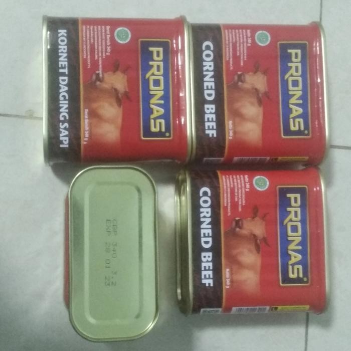 

Gdh Pronas cornet beef sapi 340gr