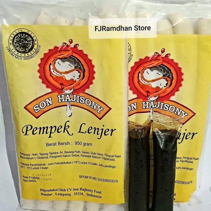 

Ger TERMURAH!!! Pempek Sonhaji Sony (Isi 6 pcs) - Lenjer/Panjang