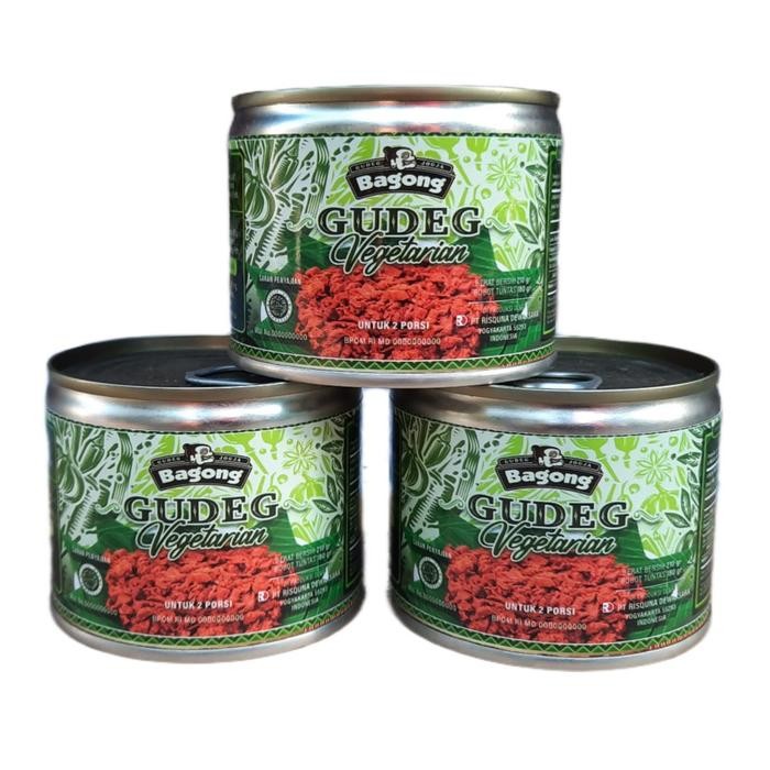 

Gdh Gudeg Kaleng Bagong Mini Khas Jogja All Varian Special Promo - 210Gram