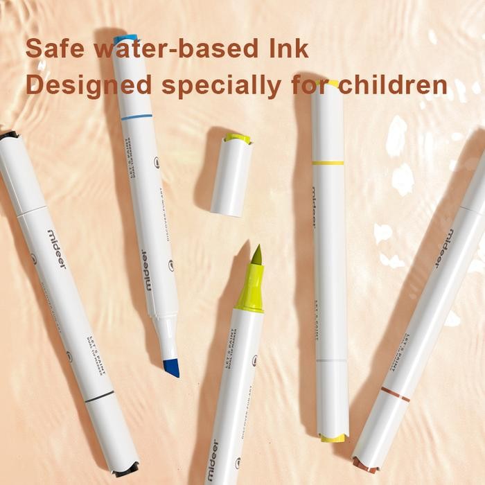 

Mideer Dual Tip Marker Washable Marker Spidol Anak Gratisongkir