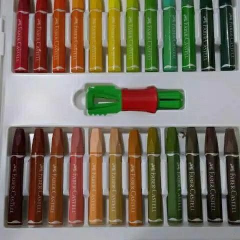 

Crayon 48 Warna Faber Castell / Hexagonal Oil Pastel Faber Castell 48 Gratisongkir