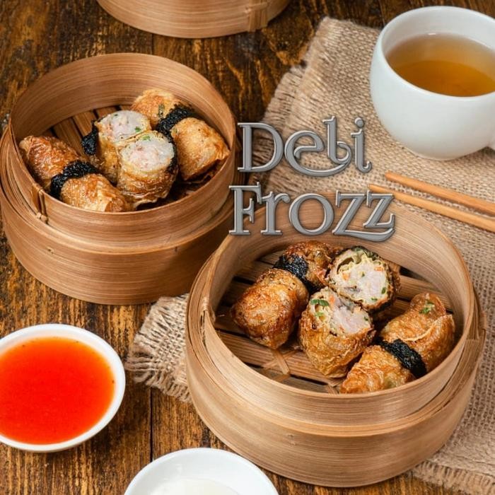 

Ger Frozen Dimsum Lumpia Ayam Kulit Tahu Premium 12 Pcs