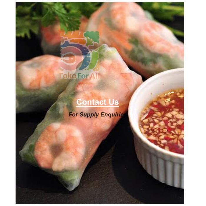 

Gdh BANH TRANG RICE PAPER 22 cm - KULIT LUMPIA VIETNAM - 1 PAK 400gr 45pcs