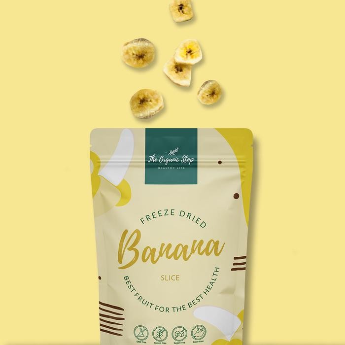 

Ger TheOrganicStop Freeze Dried Banana Snack Sehat Buah Pisang 14 gram