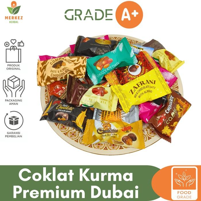 

Ger Coklat Kurma Almond Arab Dubai Asli Mix 1Kg Lebaran Oleh2 Haji Umroh