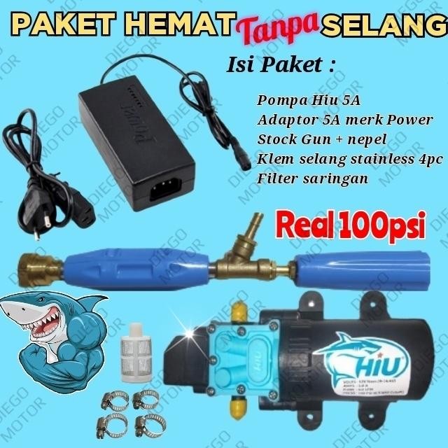 NEW ALAT POMPA CUCIAN STEAM DOORSMEER MINI