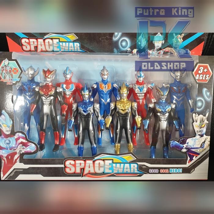 Mainan Ultramen Full Set Robot Ultramen Gratisongkir