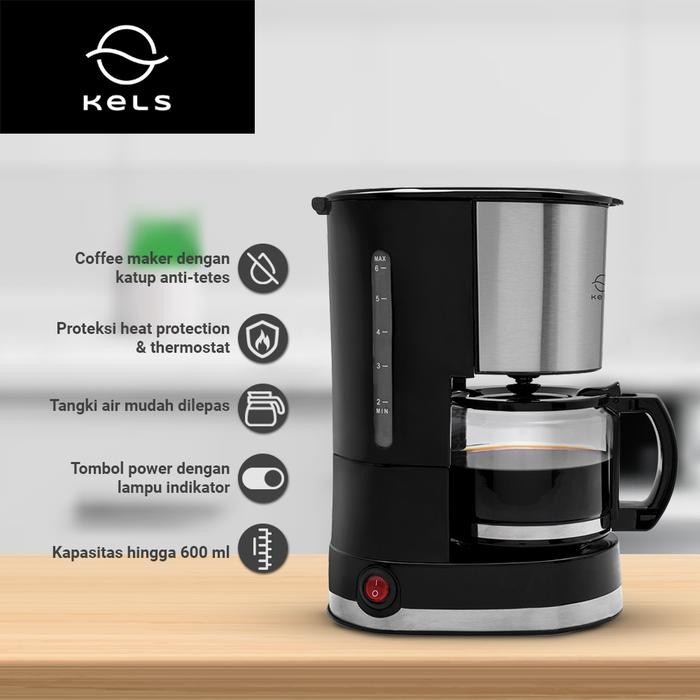 Kels 600 Ml Madison Coffee Maker