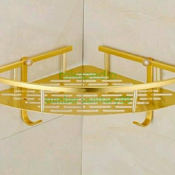 Rak Sabun Gold/Rak Kamar Mandi Kode 1421