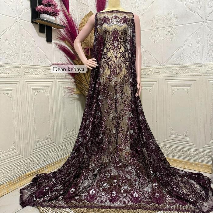 

KAIN BROKAT SEMI FRANCIS METALIC SPARKLE/METALIC TWO TONE KODE 987