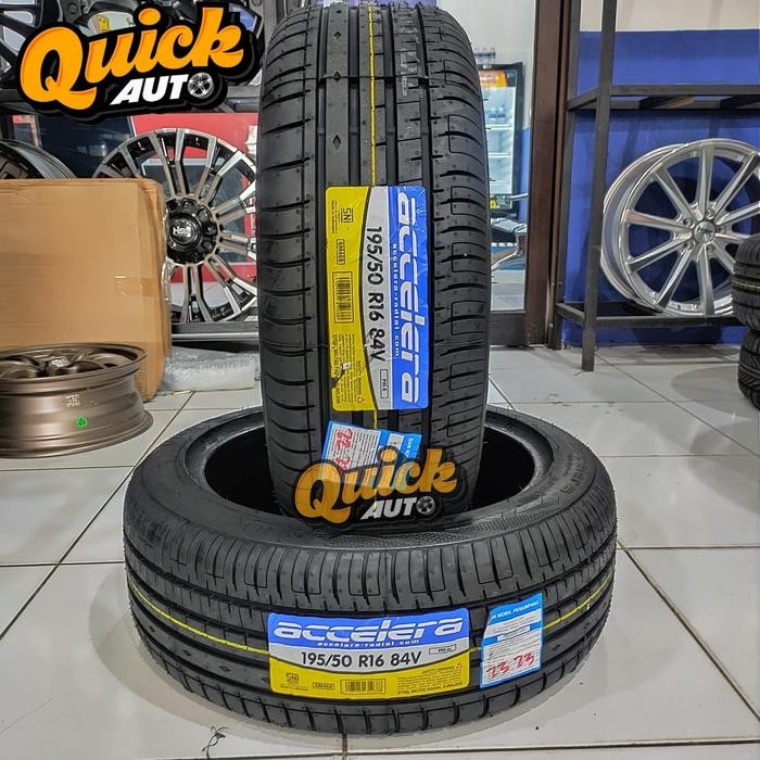 Ban Standar Mobil Tubeles Ring16 Ban Baru Accelera 195 50 Ring 16 Restock