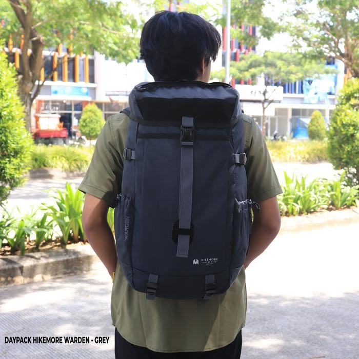 Tas Ransel Pria Wanita Laptop Hikemore Warden Setara Kalibre
