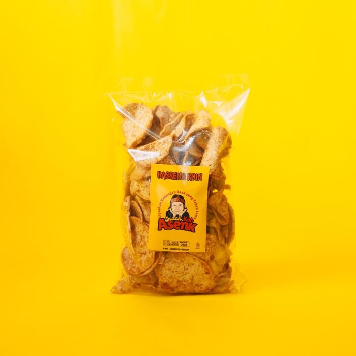 

Basreng Koin Pedas by Snack Koh Asenk kemasan 250 gr Camilan Food Makanan Cemilan Goreng