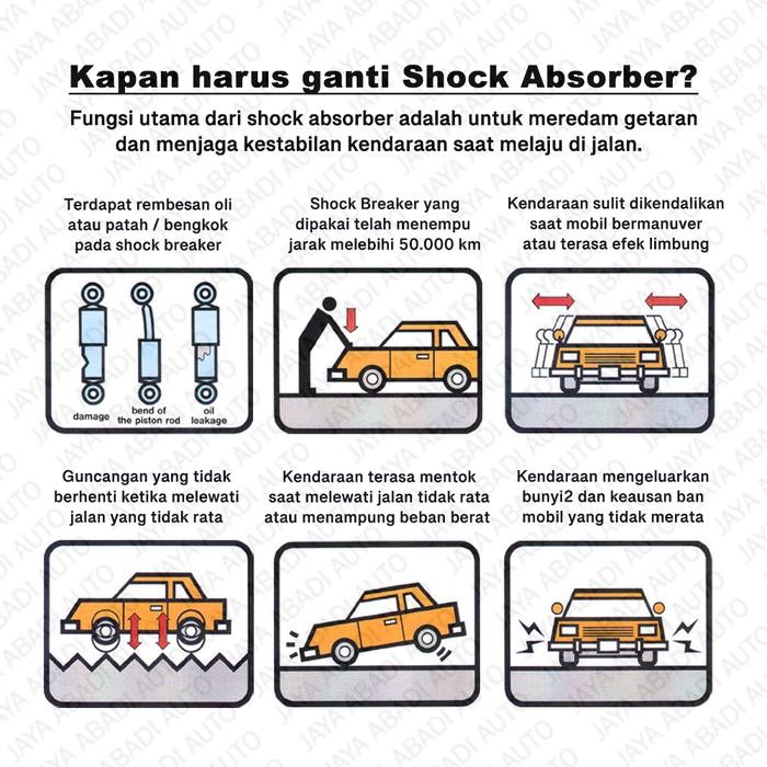 Shock Breaker TOKICO - TOYOTA YARIS BAKPAO / VIOS GEN 2 (2006-2013) Best Quality