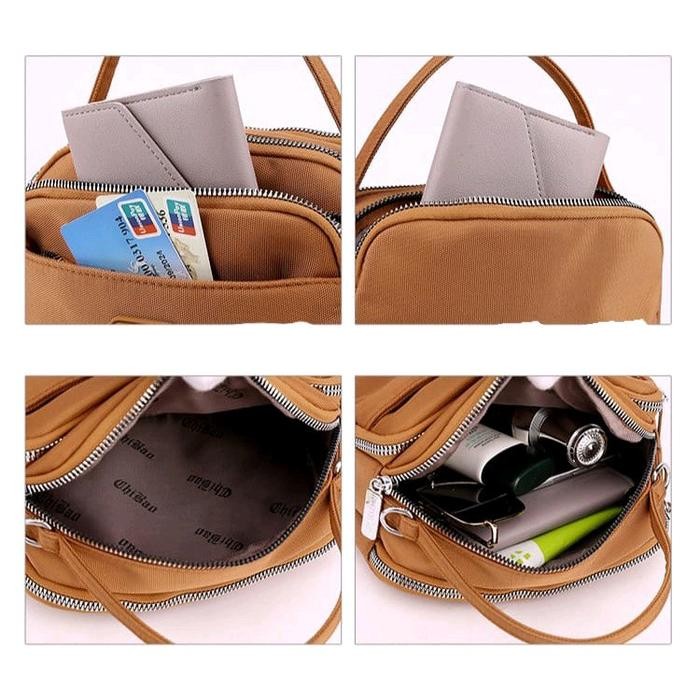 Tas selempang wanita chibao ory bahan Kanvas