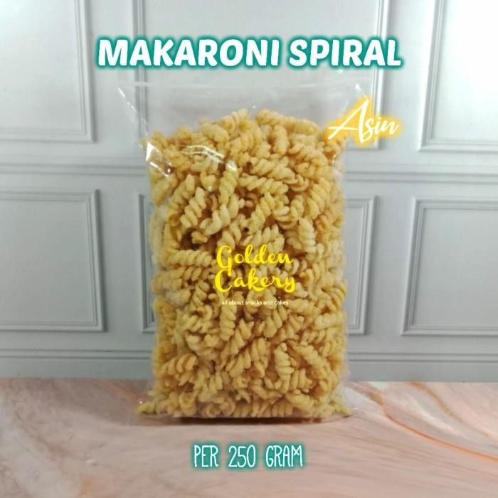 

Makaroni Spiral Matang Makroni Ulir Rasa Gurih Asin Pedas Cemilan Viral 250gram Food Snack Camilan