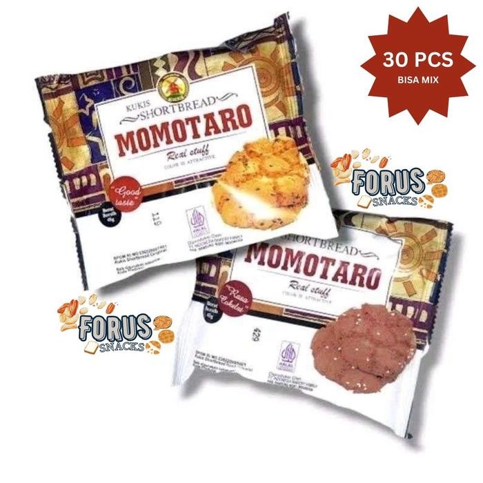

MOMOTARO SHORTBREAD ISI 30 PCS Kukis by AOKA VIRAL SEMUA VARIAN RASA SNACK COOKIES TERMURAH