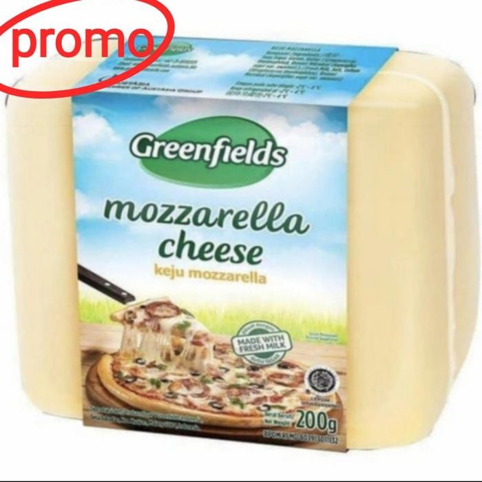 

Keju Mozarella Cheese Greenfields 200G