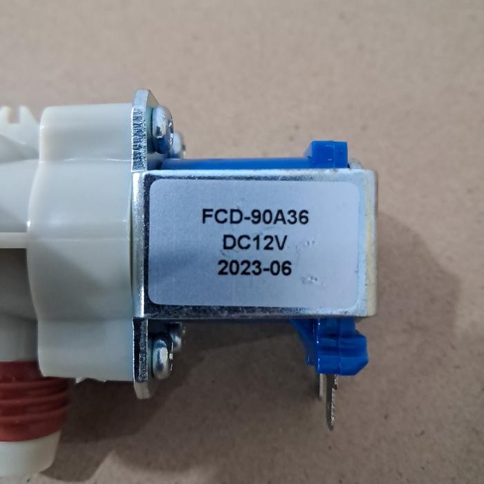 Selenoid inlet mesin cuci LG smart inverter DC 12V