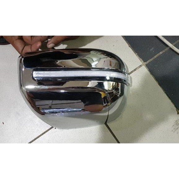 Murah Running Sein Led Cover Spion Mobil All New Avanza 2012 2016 Chrome