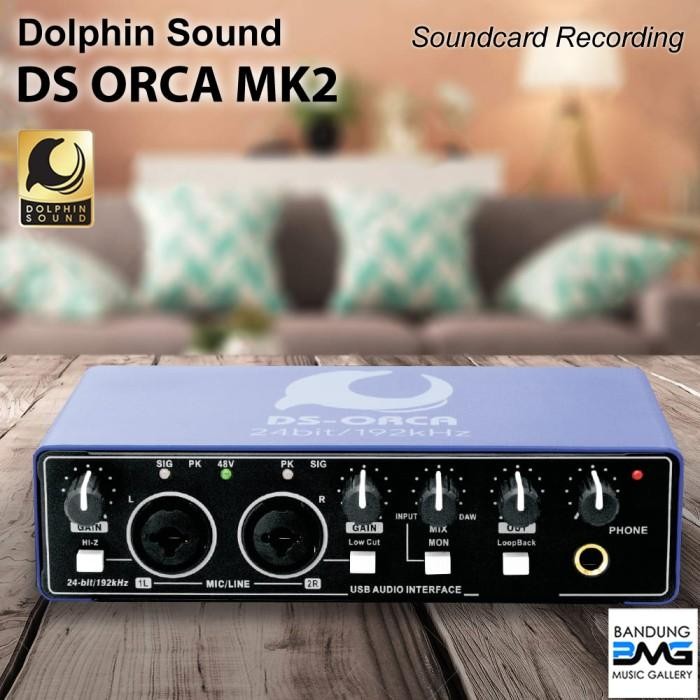 Dolphin Sound DS ORCA Audio Interface Soundcard Recording / DS-ORCA