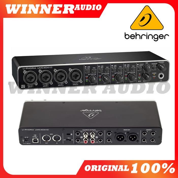 SOUNDCARD BEHRINGER UMC 404HD