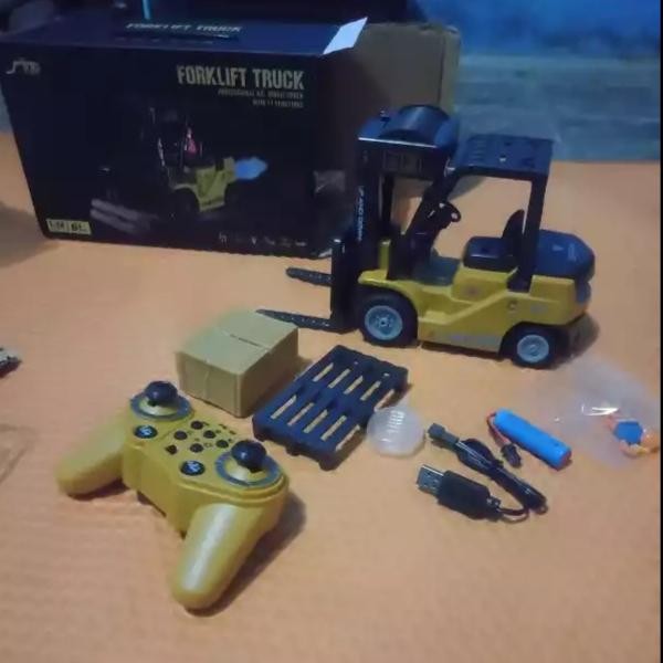 RC CAR FORKLIFT - MAINAN TRUK FORKLIFT REMOTE CONTROL ANAK EDUKATIF
