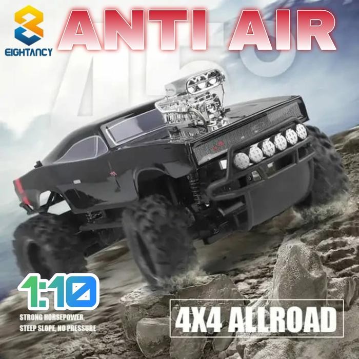 8T Mobil Rc Offroad Remote Control Besar 1:10 Signal 2.4 Tahan Air