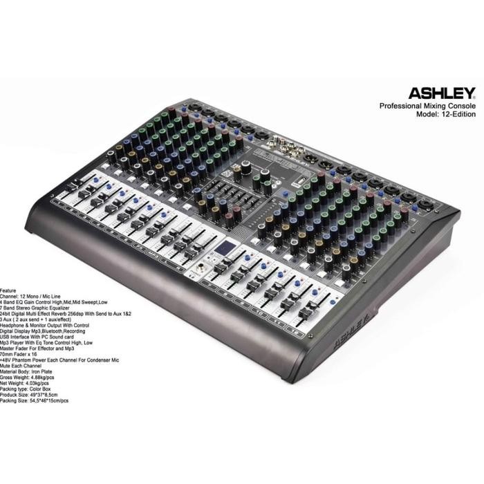 Mixer 12 Channel Ashley 12 Edition 12Edition Ashley