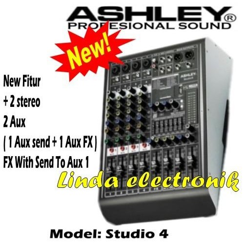 POWER MIXER ASHLEY STUDIO4 studio 4