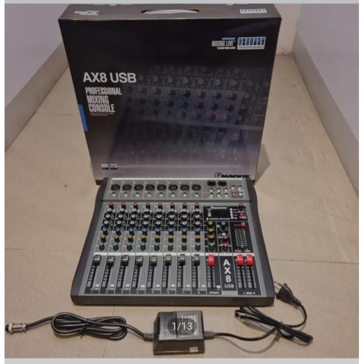 MIXER MACKIE AX8N Bluetooth 8 Channel