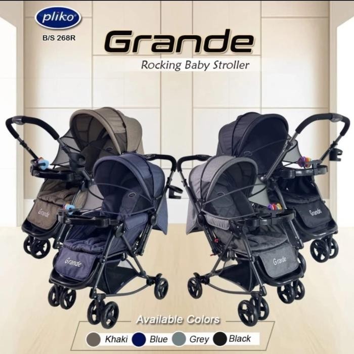 KERETA DORONG BAYI PLIKO GRANDE BISA AYUN/STROLLER PLIKO GRANDE