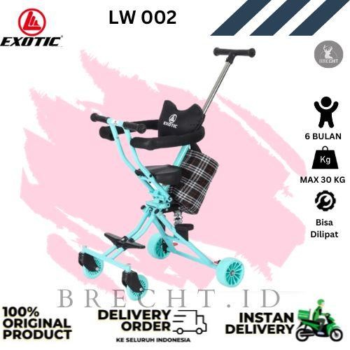 ( / ) Kursi Dorong Anak Exotic ET-LW002 Stroller Cabin Size