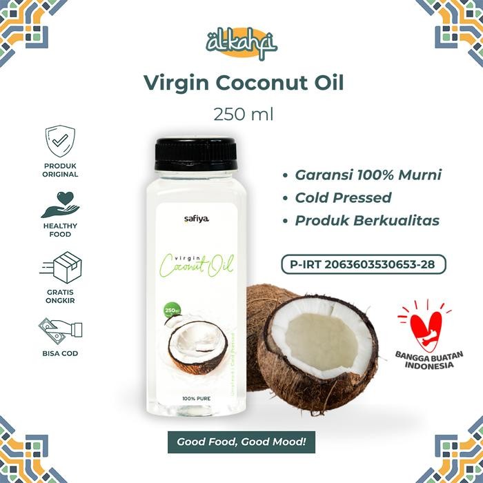 

New VCO Virgin Coconut Oil 250 ml Minyak kelapa Murni