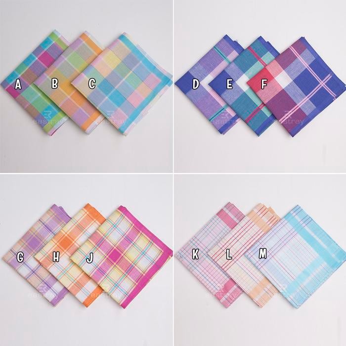 Sapu Tangan Wanita - Saputangan Wanita Katun *