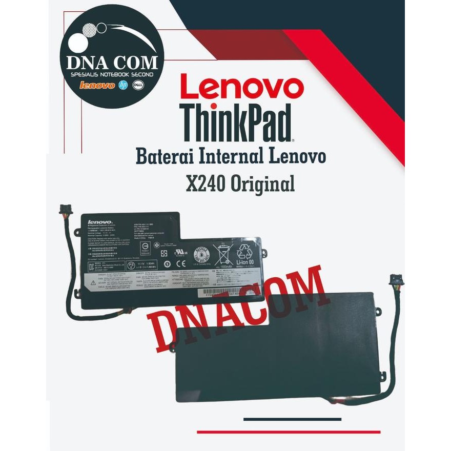 Baterai Internal Lenovo X240 Murah Aja...Sikat Bosku *