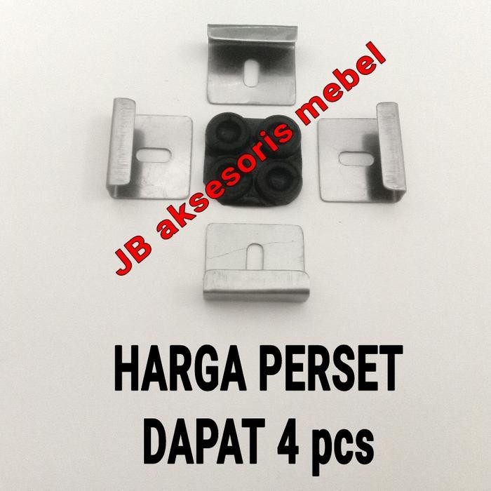 KLEM JEPIT ASAHI / PLAT KLEM PENJEPIT KACA CERMIN WASTAFEL *