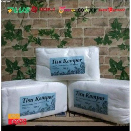 Tisu Kompor Bisa dicuci/Tisu Dapur/Tisu Kering bahan tisu basah 200gr *