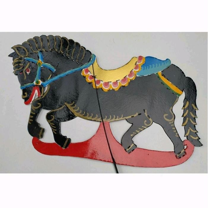 wayang kertas hewan Kuda jaran *