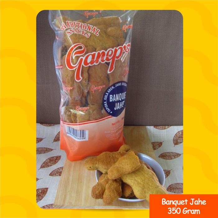 

TERMURAH Banquet Jahe Ganep 350 Gram Makanan Ringan Oleh Oleh Khas Solo READY STOCK