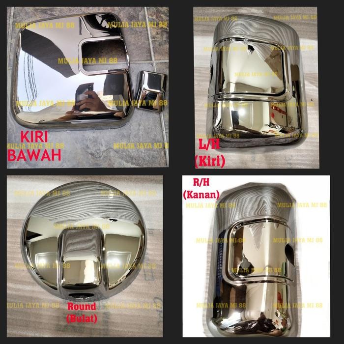 Murah Cover Spion Hino Lohan Chrome/Variasi Tutup Spion Hino Lohan Krum
