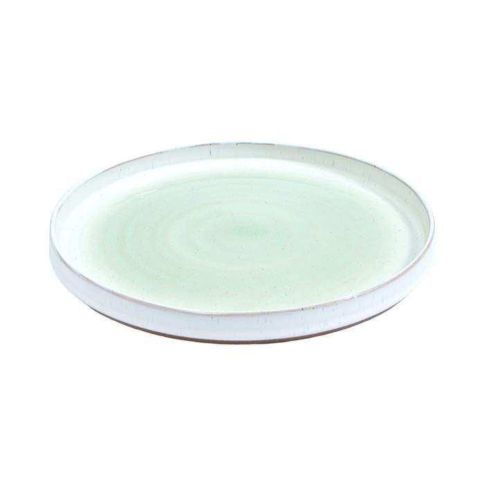 Sav Informa Appetite 27.3 Cm Set 2 Pcs Brava Piring Makan - Hijau Glaze Dinner Plate Wadah Hidangan