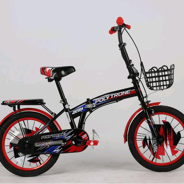 Sepeda Lipat Anak 16/18 Paragon /Tora /Polytrone