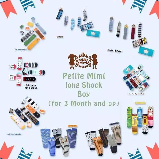 Petite Mimi Kaos Kaki Panjang Isi 5 - Kaos Kaki Bayi Laki-Laki Sni