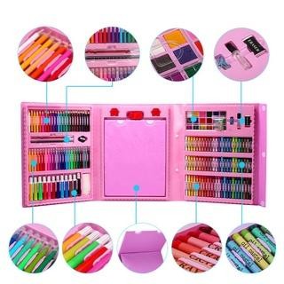 

Crayon Anak Gasah 208 Pcs Set Alat Menggambar Melukis Anak Anak Crayon Cat Sil Stationery Mewarnai